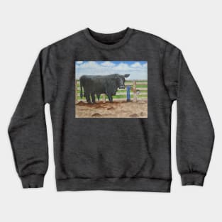 Bull and the Cowboy Crewneck Sweatshirt